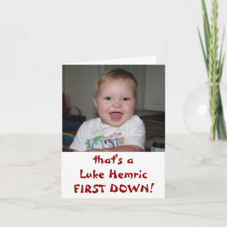 Convite Luke primeiro para baixo!