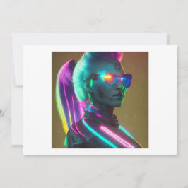 Convite Luna: O Técnico Cyberpunk