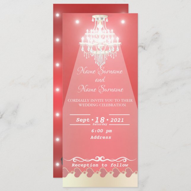 Convite Lustre (Frente/Verso)