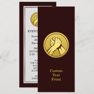 Convite Luta do braço Dourada