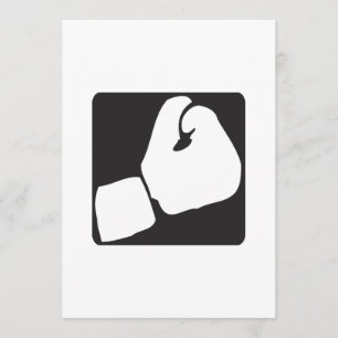 Convite Luva de boxe