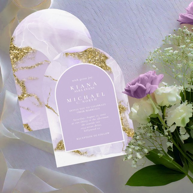 Convite Lux Ink Abstrato Arch ID990 (Criador carregado)