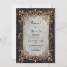 Luxo Barra de Ouro Mármore Branco Casamento