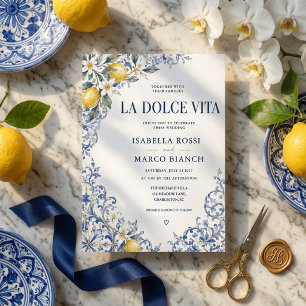Convite Luxo La Dolce Vita Costa Amalfi
