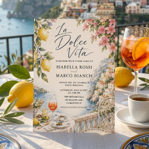 Convite Luxo La Dolce Vita Costa Amalfi