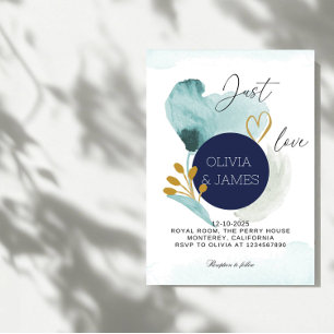 Convite Luxuoso Casamento Galáxia - Festa Estelar "Apenas