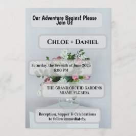 Convite Luzes Bokeh Ambiente Taça de Vinho Moderna Formal