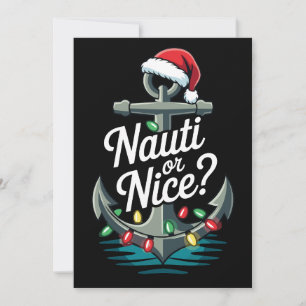 Convite Luzes de Âncora de Natal ou Lindo Chapéu de Papai