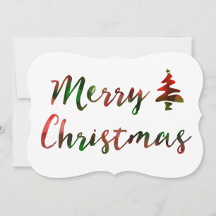Convite Luzes de Árvore Feliz de Natal