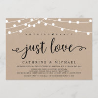 Luzes de Corda de Fazenda Rústica, Casamento Kraft