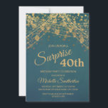 Convite Luzes de corda luminosa Dourada com Teto aniversár<br><div class="desc">Convite de festas de chic e de moda para mulheres com belas luzes de cordas de ouro e espumantes em um fundo ousado. Texto,  fonte e texto são completamente personalizáveis usando a ferramenta design do Zazzle. Entre em contato conosco para obter ajuda sobre a personalização ou produtos correspondentes.</div>