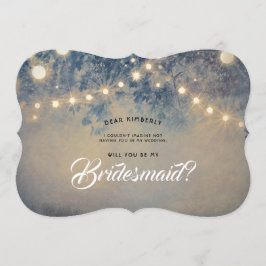 Convite Luzes De Cordas Russas Você Será Minha Porta-Ponta