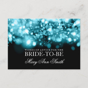 Convite Luzes de Espumação Turq do Chá de panela de Pla