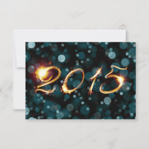 Convite luzes de festa de 2015