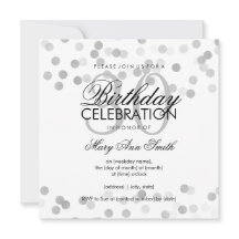 Luzes de folga prateada do aniversário de 30 anos