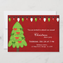 Convite Luzes de Natal