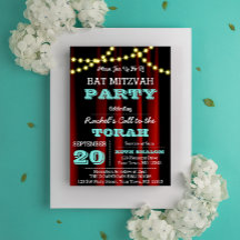 Convite Luzes de Teatro Aqua para Todas as Ocasiõe