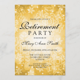 Convite Luzes Dourados elegantes de Bokeh do inverno do