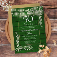 Luzes Florais de Cordão de Aniversário de 50 Anos