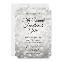 Luzes prateadas do partido de patrocínio corporati