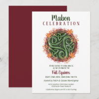 Mabon Fall Equinox Celtic Triskelion Harvest