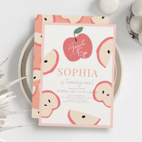 Maçã do nosso primeiro aniversario de Garota Rosa