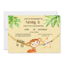 Macaco-Pequeno-Basquete, Turnando 5 Festas de aniv