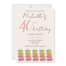 Macarões Franceses Cores Aquáticas Personalizados