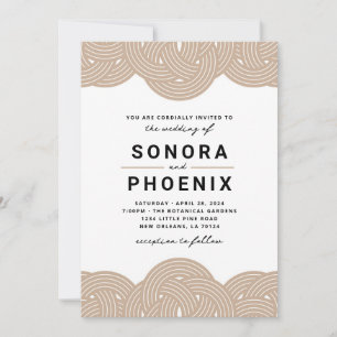 Convite Macrame Wedding