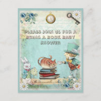 Mad Hatter & Cat Traga um Chá de fraldas de livro