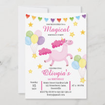 Madeireiros Primeiro Aniversário do Unicórnio Rosa