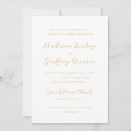 Convite Madison Earthy Neutral Elegant Wedding