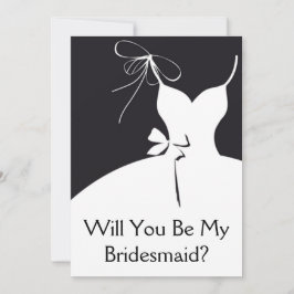Convite Madrinha de casamento Ou Bridesmaid