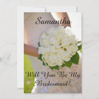 Convite Madrinha de casamento Ou Bridesmaid
