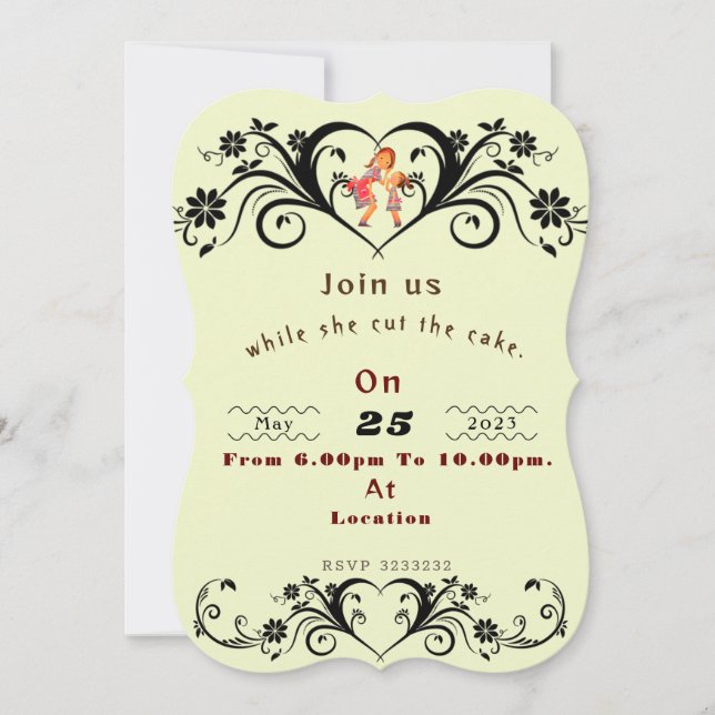 Convite Mãe (Frente)