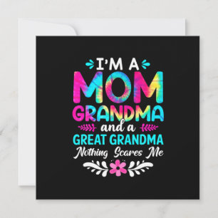 Convite Mãe Arte   Eu Sou Uma Mãe Bisavó Aniversário