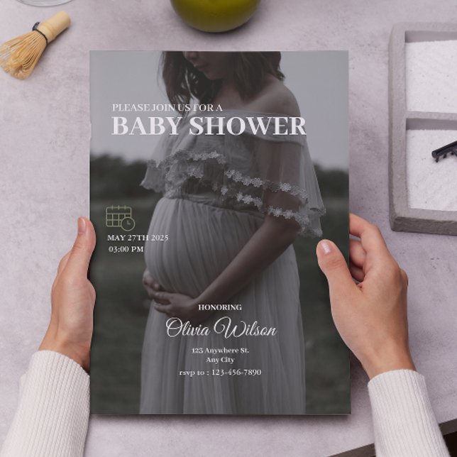 Convite Mãe é Chá de fraldas (Criador carregado)