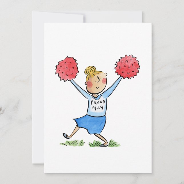 Convite Mãe orgulhosa (Frente)