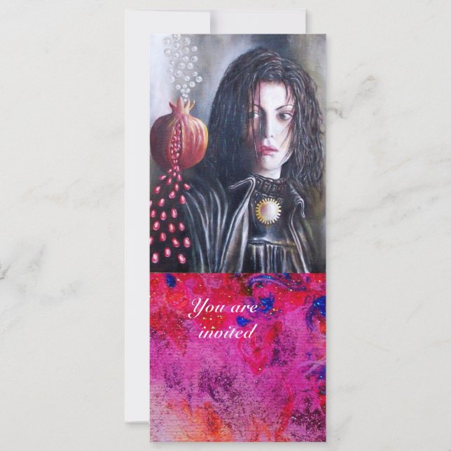 Convite MAGDALEN Gem red (Frente)