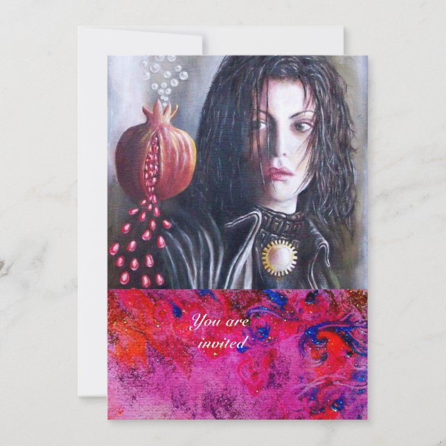 Convite MAGDALEN Gem red (Frente)