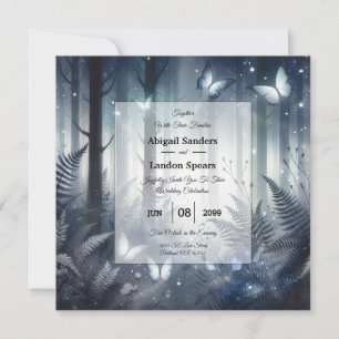 Convite Magia da Meia-Noite e Asas ao Luar Casamento