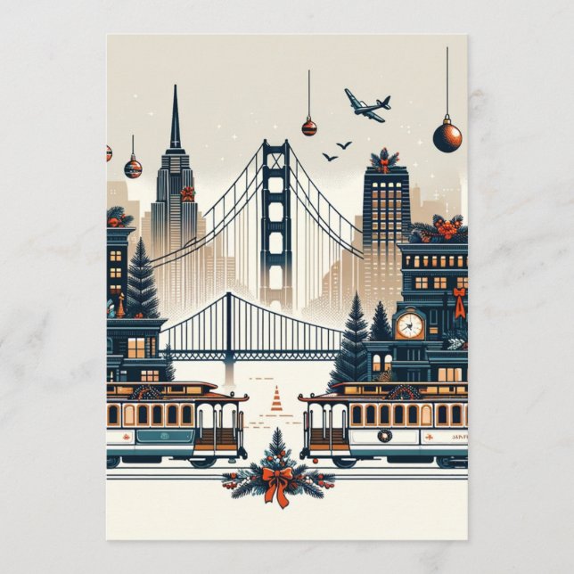 Convite Magia de Férias do Portão Dourado Natal de São Fra (Frente)