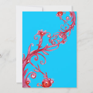 Convite MAGIC BERRIES, Red Blu