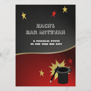Convite Magic Mitzvah