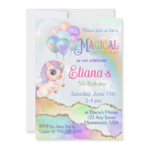 Magical Rainbow Unicorn Birthday