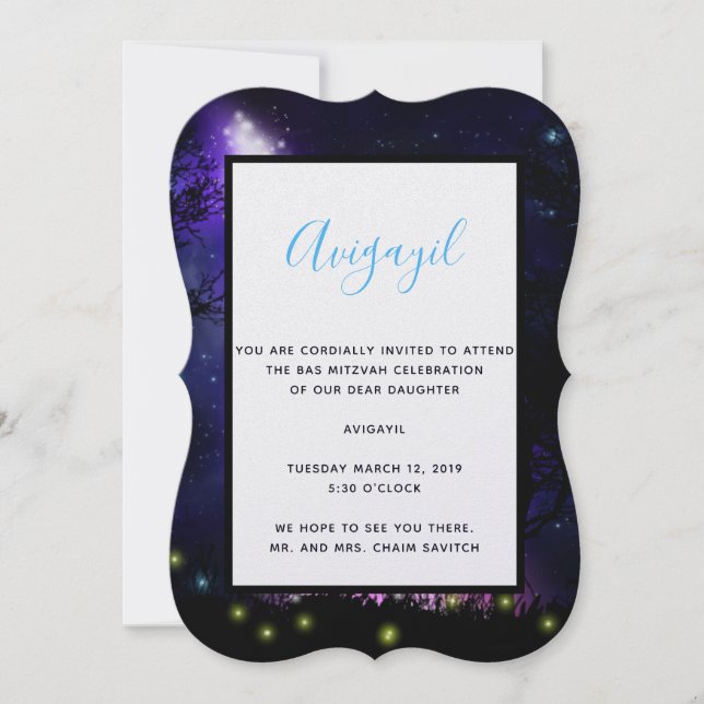 Convite Magical Via Látea (Frente)