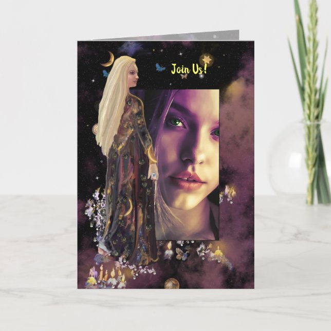 Convite Mágico, modelo! (Frente)