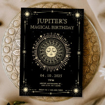 Mágico tarot boho sol aniversário místico