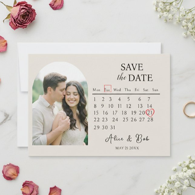 Convite Magnet save the dates, Customizable Save the Date  (Criador carregado)