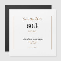 80 Birthday Salvar data